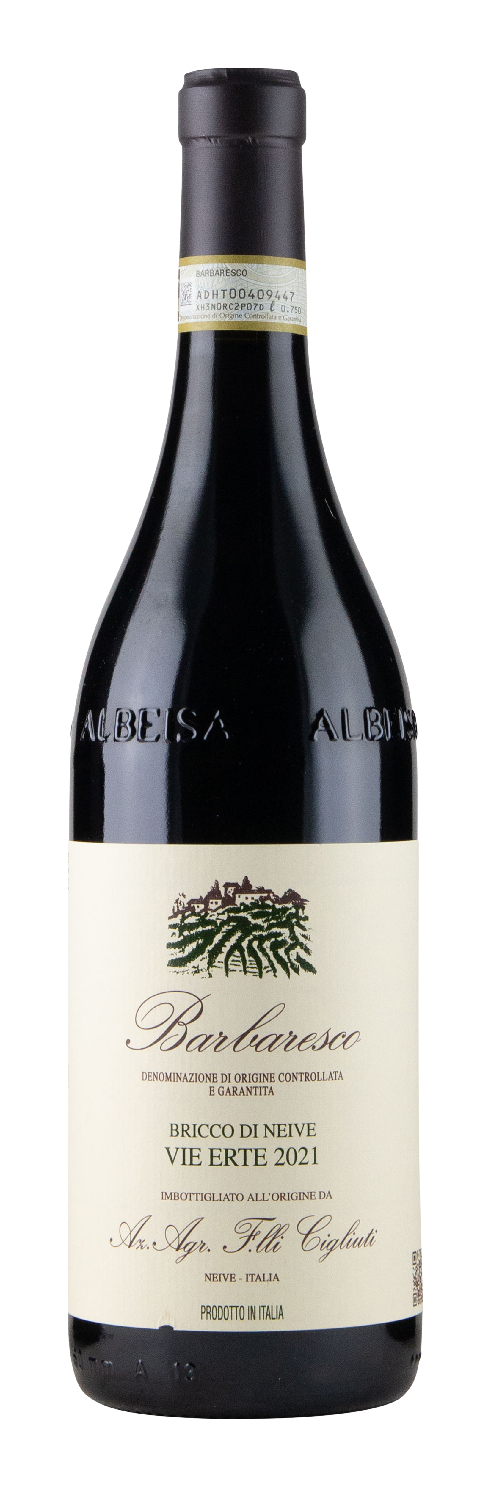 Cigliuti Barbaresco Bricco di Neive Vie Erte 2021